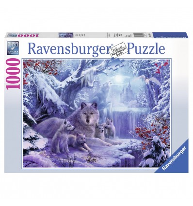 Puzzle Winterwölfe